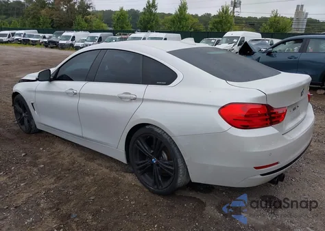 2017 BMW 430I Gran Coupe из США, поврежденный, VIN WBA4F7C5XHG787510